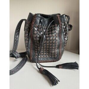 JAY HERBERT VINTAGE DRAWSTRING PURSE/ HAND BAG